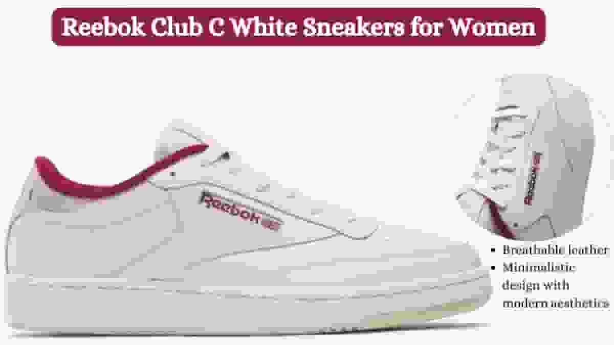 Reebok Club C White Sneakers for Women