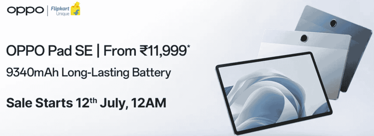 Flipkart GOAT Sale Best Deal on Tablets: OnePlus Pad 2 at Rs.32,399 Price