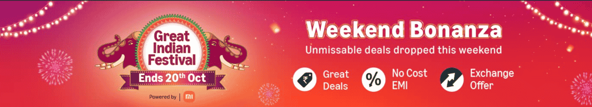 Amazon Great Indian Festival Sale 2025