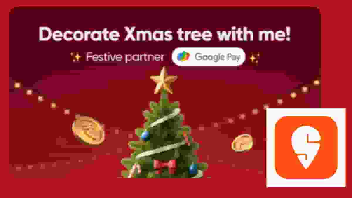 Swiggy Decorate Xmas Tree with Me Offer: Earn Free Cash Rewards (2025)