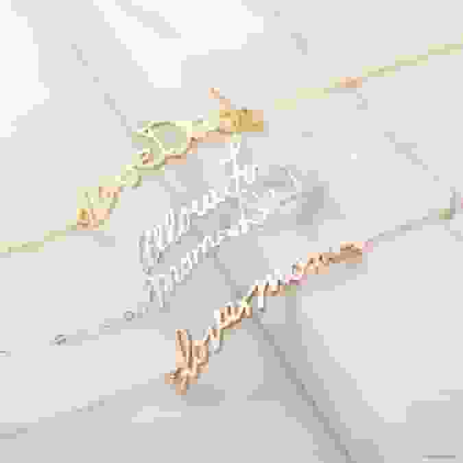 Handwriting Bracelet