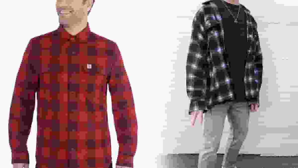 Plaid type shirts