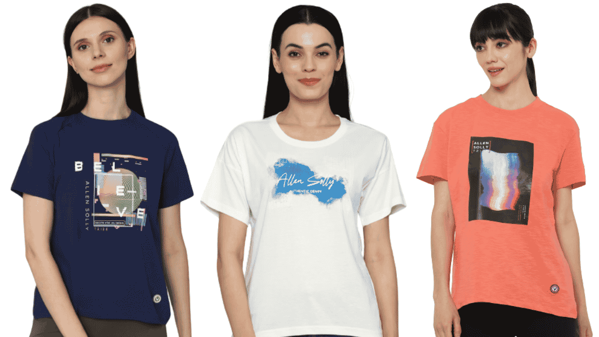 10 Best Women Tshirt Brands in India 2023 with Best Quality Material for Tshirts & Top Tshirt