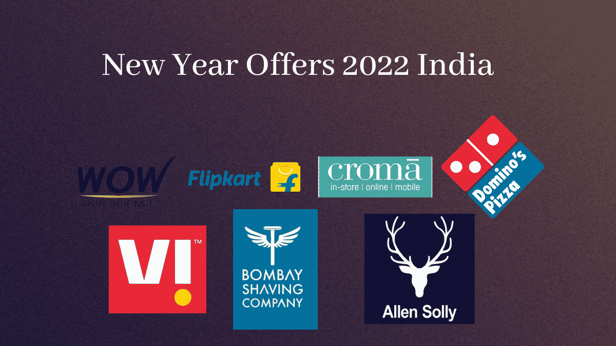 New Year Offers 2023 India