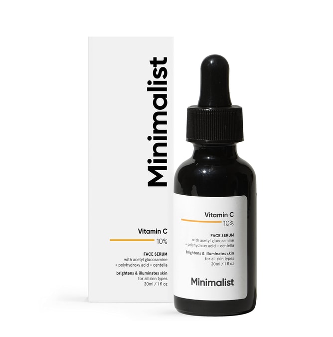 Minimalist 10% Vitamin C Serum for Glowing Skin