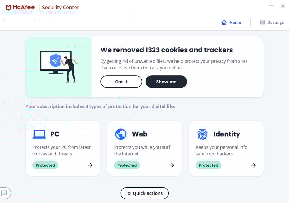 McAfeeSecurityCenter2021