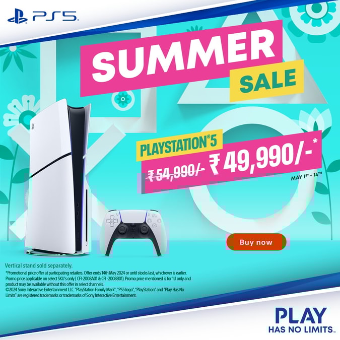 PlayStation 5 Slim Summer Sale 2024