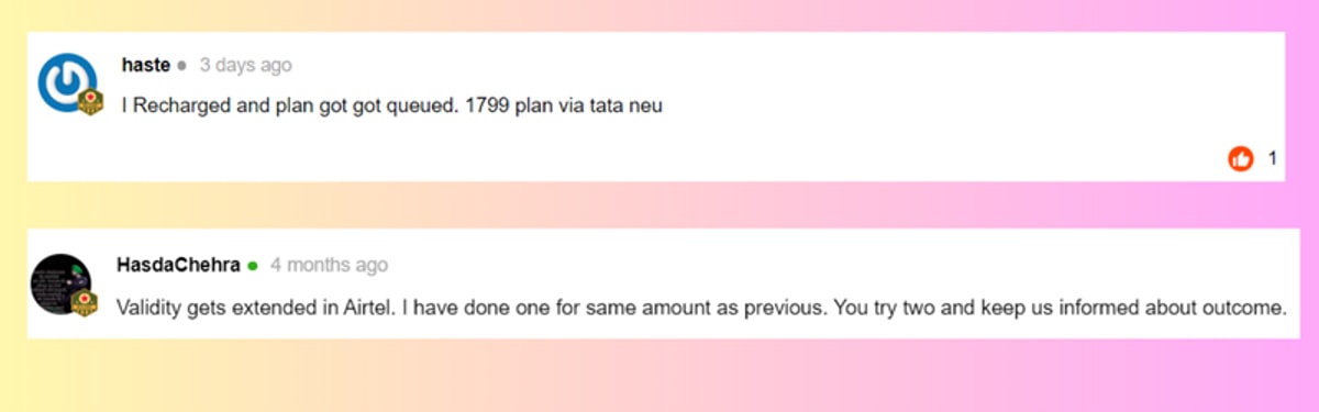 Airtel users can do advance recharge for their prepaid SIM for up to 730 days