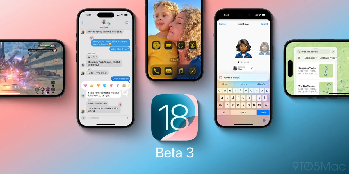 iOS 18 Beta 3
