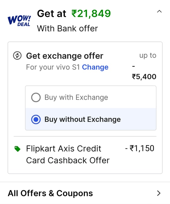 Motorola Edge 50 Fusion at ₹21,850 on Flipkart Goat Sale!
