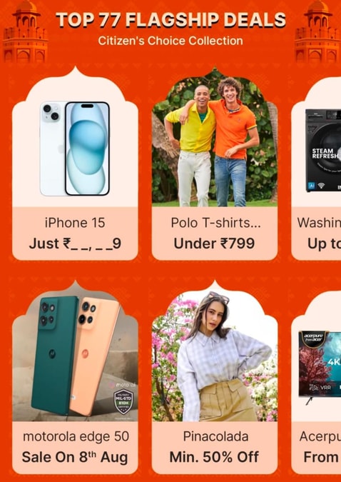 Flipkart Flagship Sale Top Deals on Smartphones, Laptops, Fashion & more