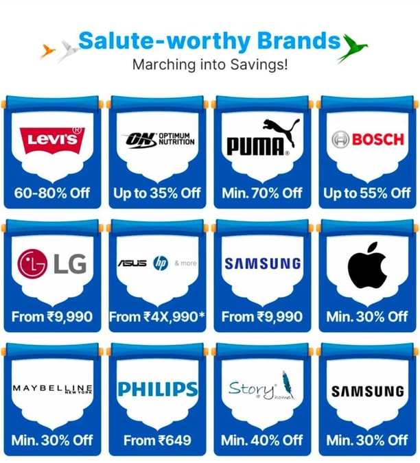 Flipkart Independence Day Sale Fashion Offers