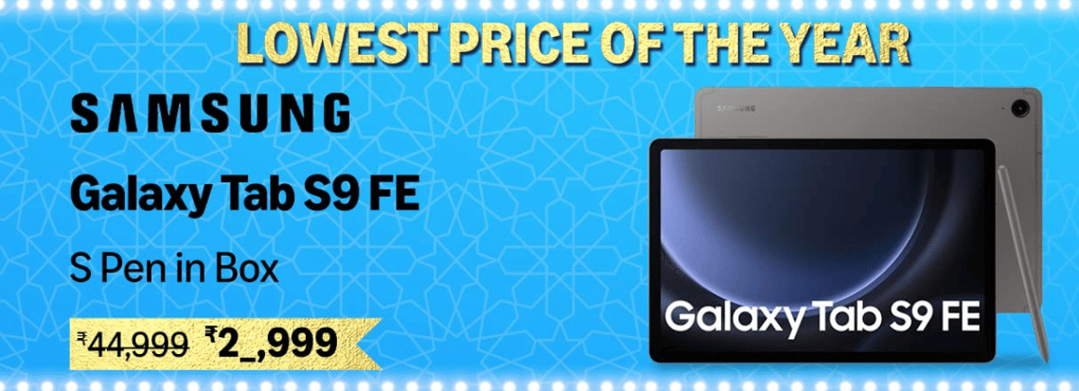 Amazon Great Indian Sale Samsung Tab prices