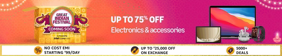 Amazon Great Indian Festival Sale Offers on iPhone 15, iPhone 14, iPhone 13, Smartphones, Samsung, LG, Sony & more