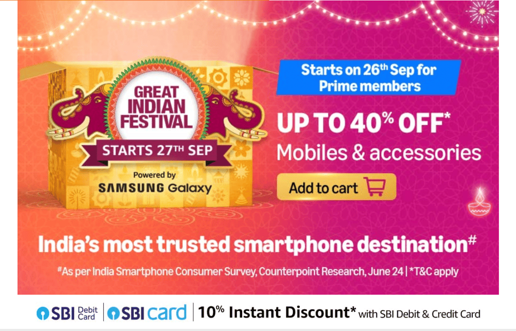 Amazon Great Indian Festival 2024: Mobile Prices Revealed!