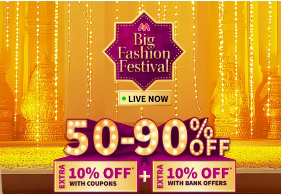 Myntra Big Fashion Festival (BFF) Sale Offers, Best Deals 2024