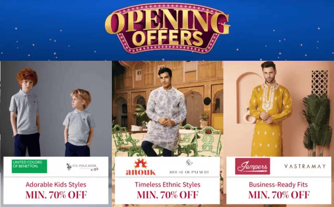 Myntra Diwali Sale 2023 Limited-Time Deals & Offers