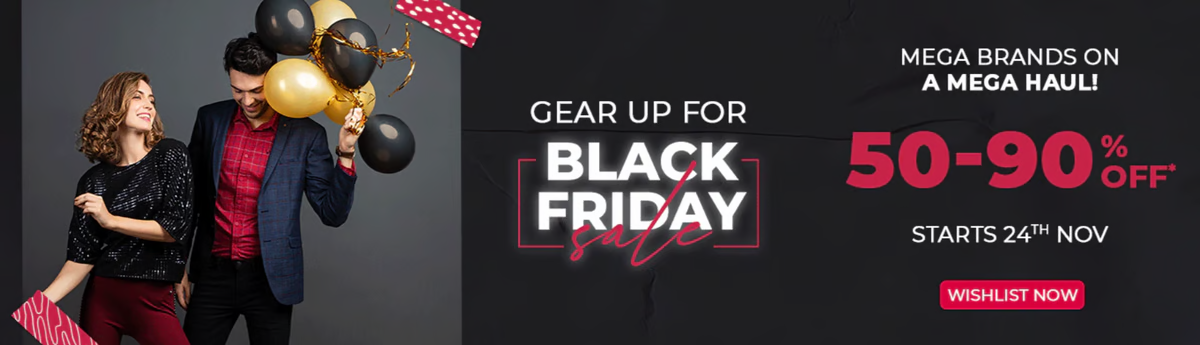 Ajio Black Friday Sale 2024 Top Discounts