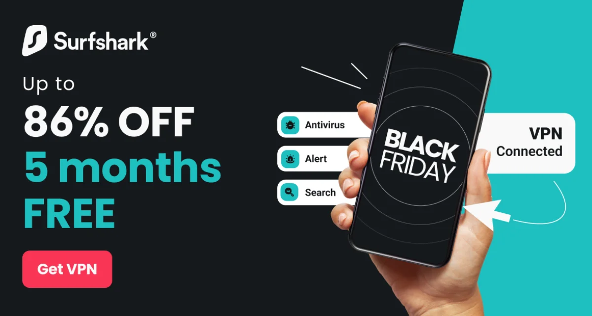 Surfshark Black Friday VPN Deal 2024 Details