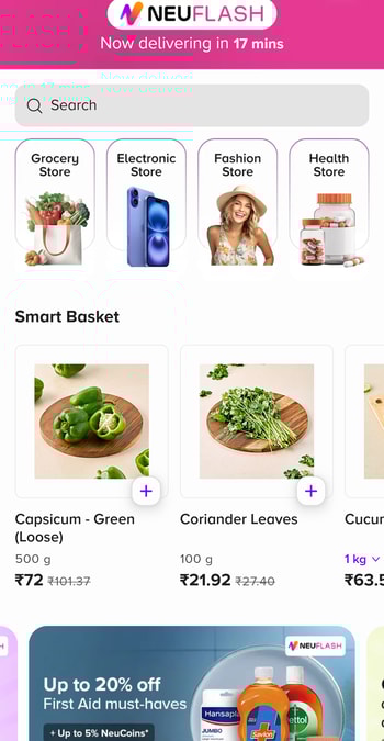 TataNeu’s NeuFlash 10-min Delivery
