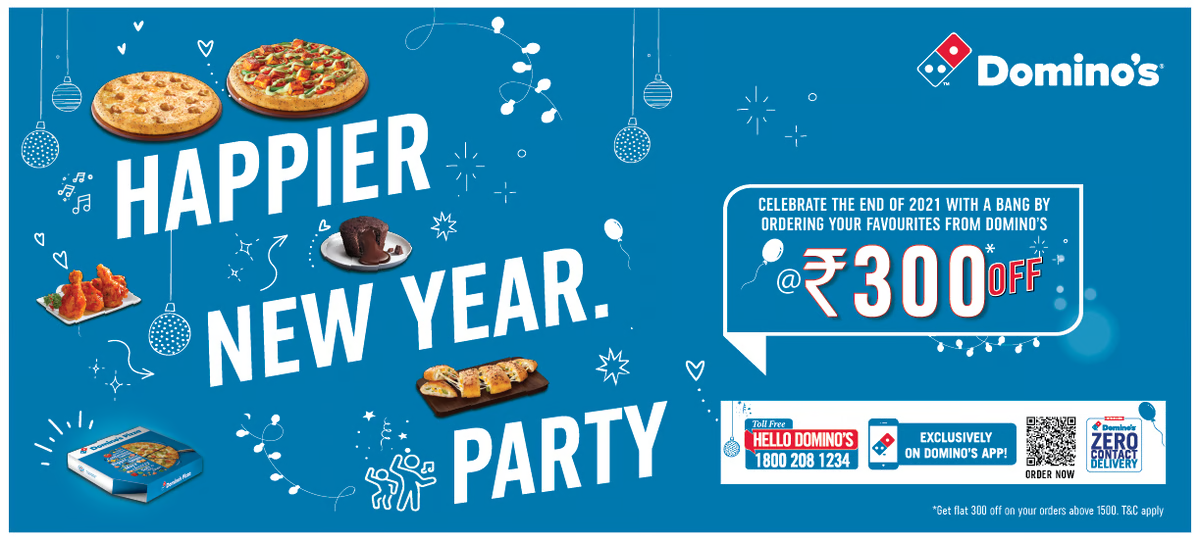 {Upcoming} Dominos Pizza New Year Offer 2025