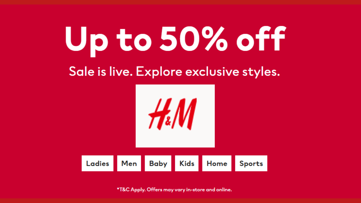 H&M Winter Sale in India (Christmas & New Year Offers) 2024 {Live}