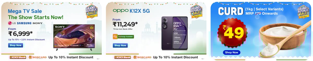 JioMart Republic Day Sale Bank Offers Explained (1st January to 31st Jan 2025)