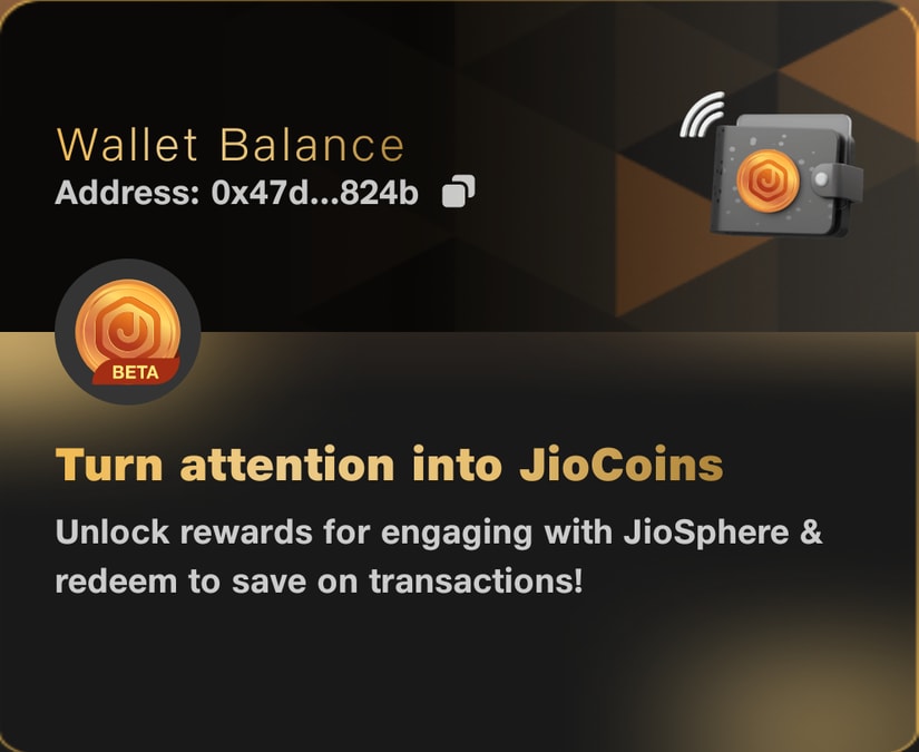 JioCoin Wallet Address