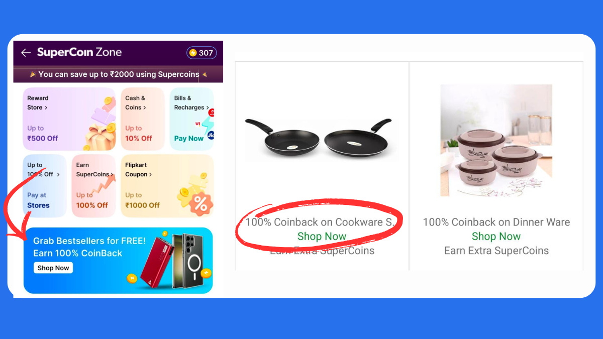 Flipkart Trick to Earn SuperCoins Fast