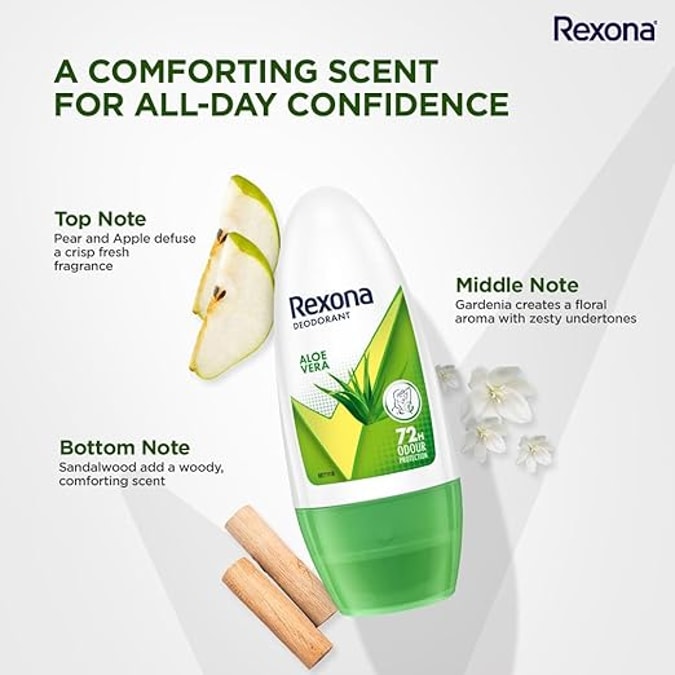 Rexona: Best affordable deodorant for women in India (long-lasting fragrance and 0% alcohol)