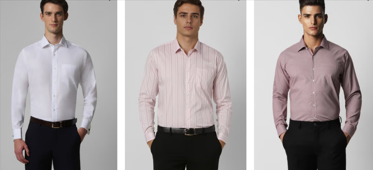 van heusen formal clothing brand for men