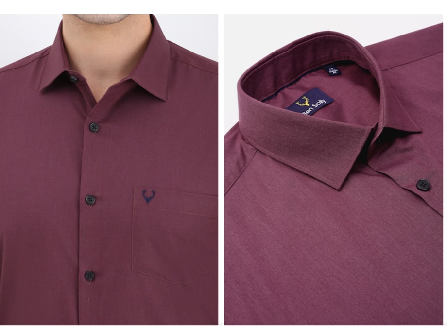 allen solly top best formal wear for men