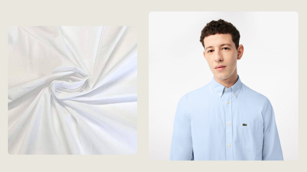 Best summer fabric - poplin cotton