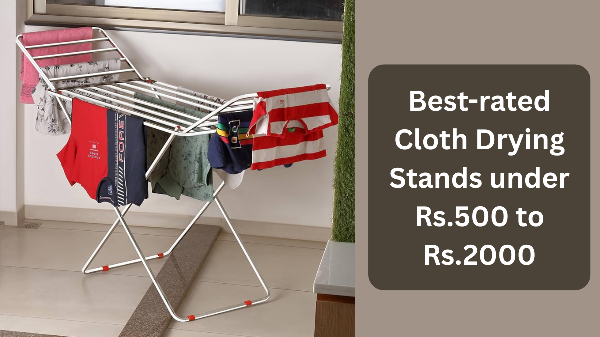 Cloth Drying Stands under Rs.500 to Rs.2000 (2-years warranty & more)