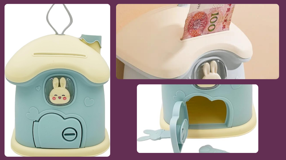House-shaped Jumbo Piggy Bank: Cute Korean gift on Meesho for Kids