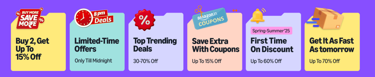 Bank Offers in Amazon Wardrobe Refresh Sale (30th May onwards)