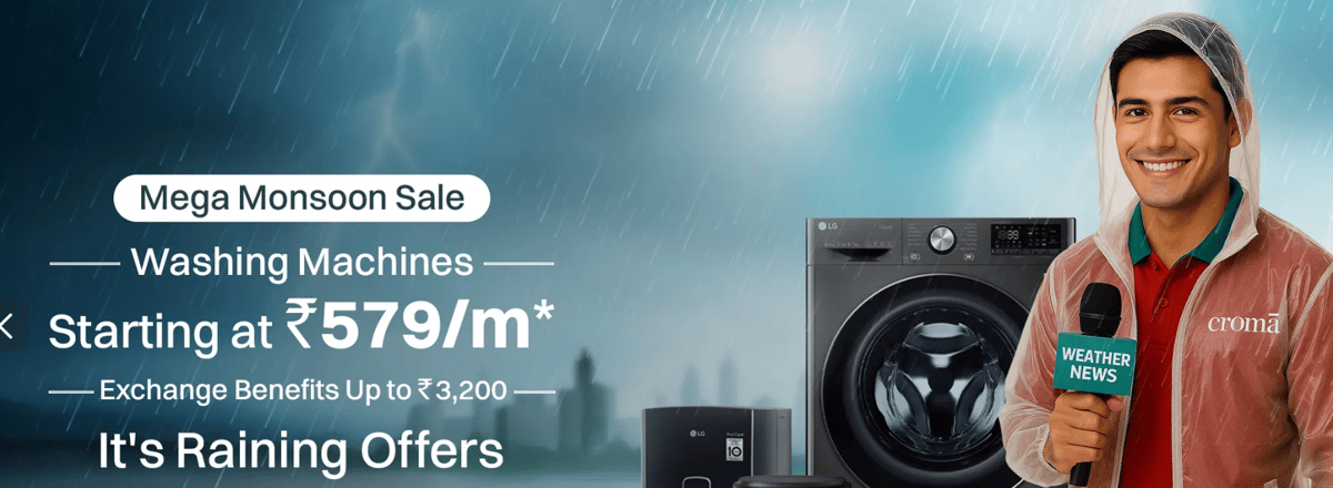 Croma Monsoon Savings Days Sale 2025 (Live)