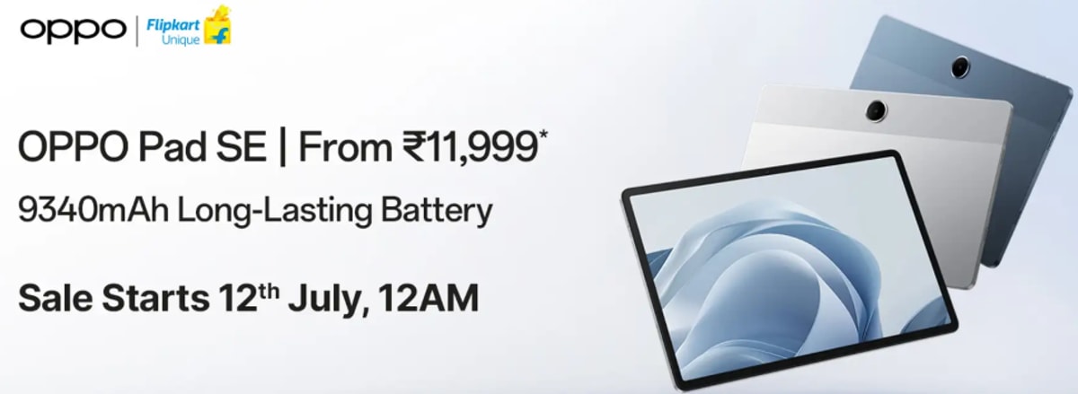 Flipkart GOAT Sale Best Deal on Tablets: OnePlus Pad 2 at Rs.32,399 Price