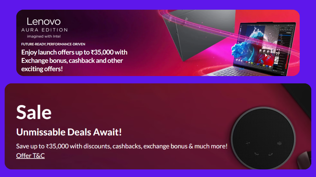 Lenovo Freedom Independence Day Sale 2025 (Freebies & Cashback)