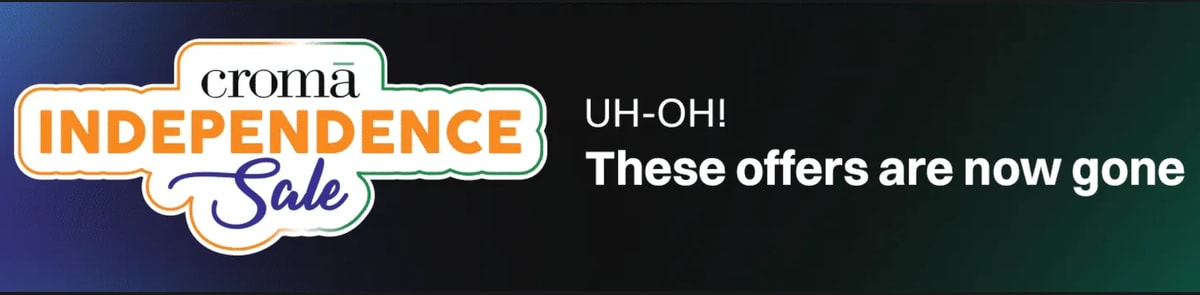 Croma Independence Sale