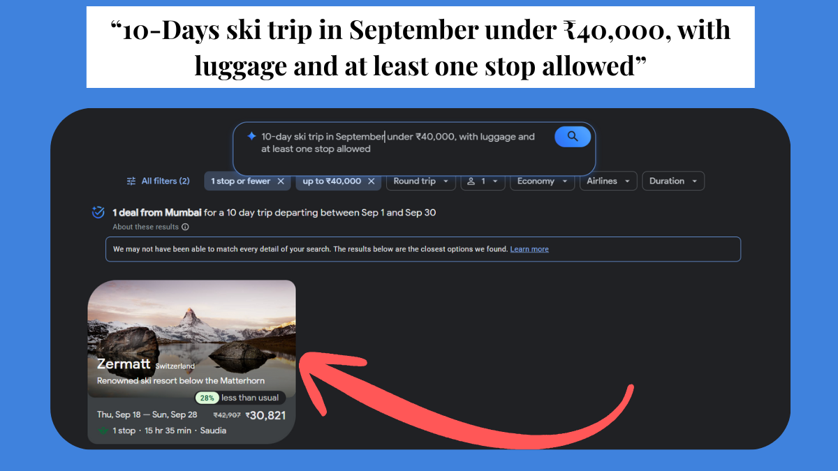 Tips to Find Cheap Flights using Google AI Flight Deals Platform