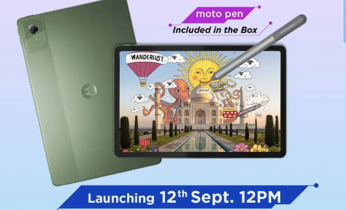 Flipkart Early Bird Sale: Moto Pad Neo Sale starts from 12 September, 2025