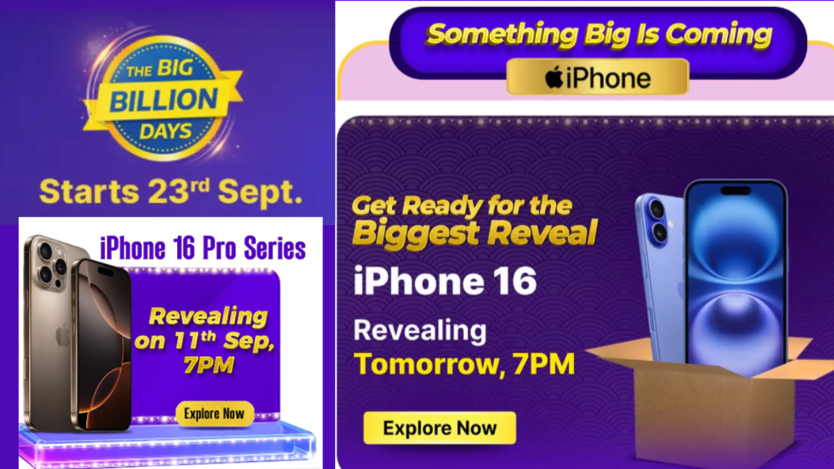 Flipkart Big Billion Sale iPhone 16 Price Revealing on 11th Sept, 2025