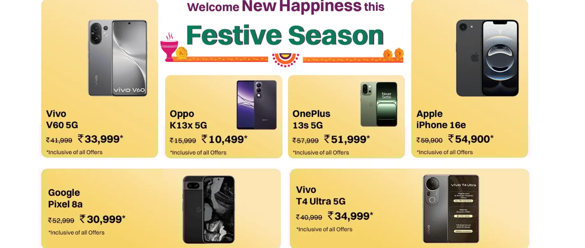 Croma Festival of Dreams Sale 2025 Offers on Electronics