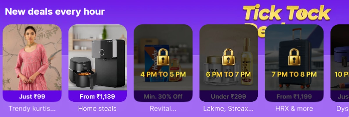 New Flipkart Big Billion Days Deals Every Hour (Tick Tock BBD Sale Deals)