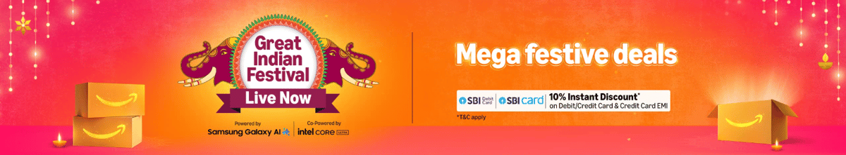 Amazon Great Indian Festival Sale 2025 is Live!