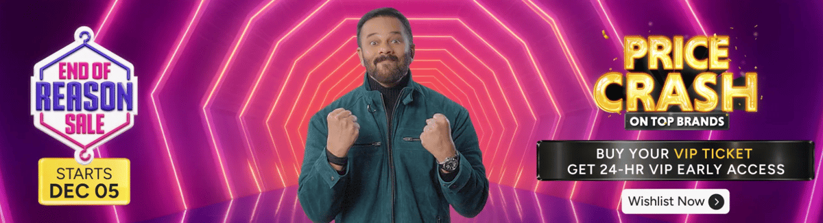 Myntra EORS Sale 2025