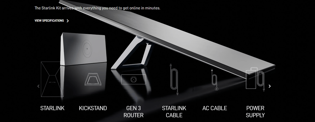 What do you get in Starlink Kit? In India