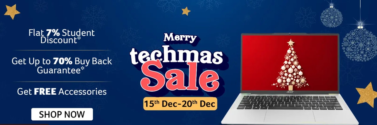 Acer India Merry Techmas (Christmas) Sale 2025: Upto 70% OFF