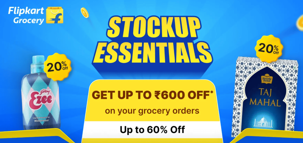 Flipkart Grocery Deals in this Year-ending Sale 2025